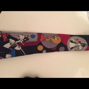 LOONEY TUNES TIE Sylvester Tweety Fishing